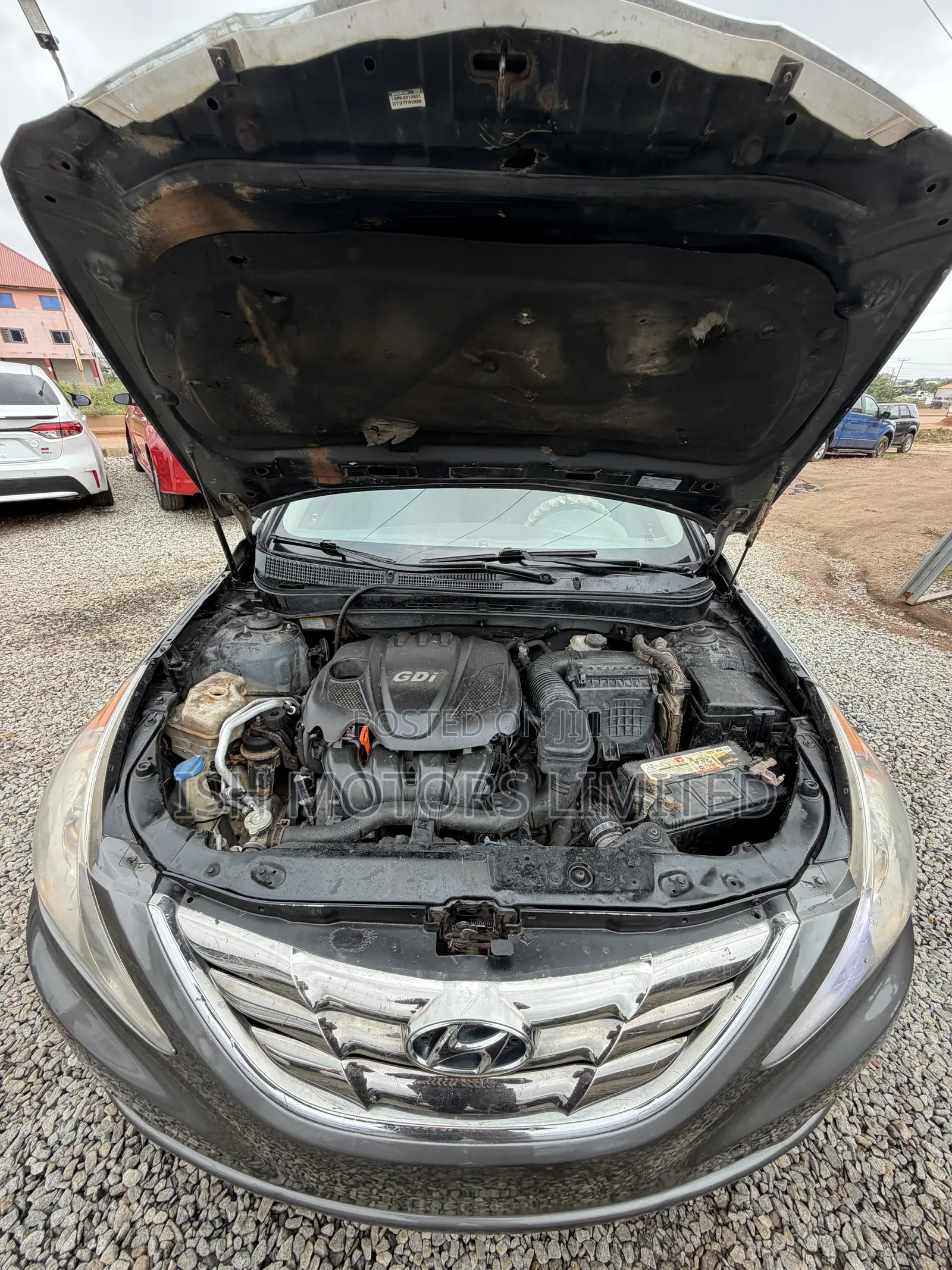 Hyundai Sonata SE Sedan FWD (2.4L 4cyl 6A) 2012 Gray