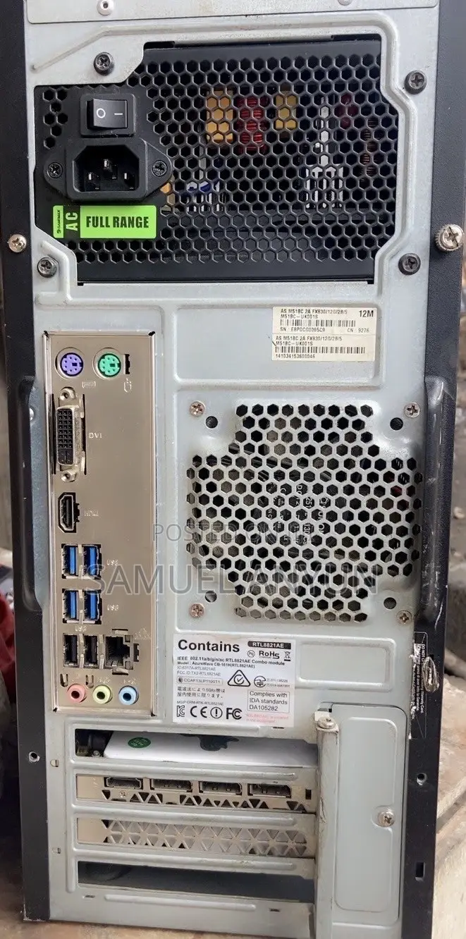 Desktop Computer Asus 16GB AMD Ryzen 3 SSHD+SSD 128GB