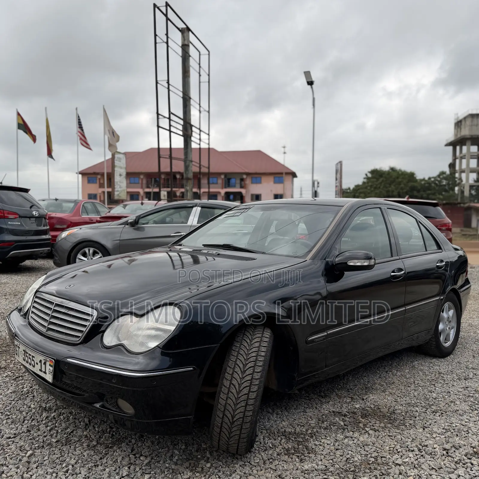 Mercedes-Benz C-Class C 200 Kompressor (W203) 2004 Black