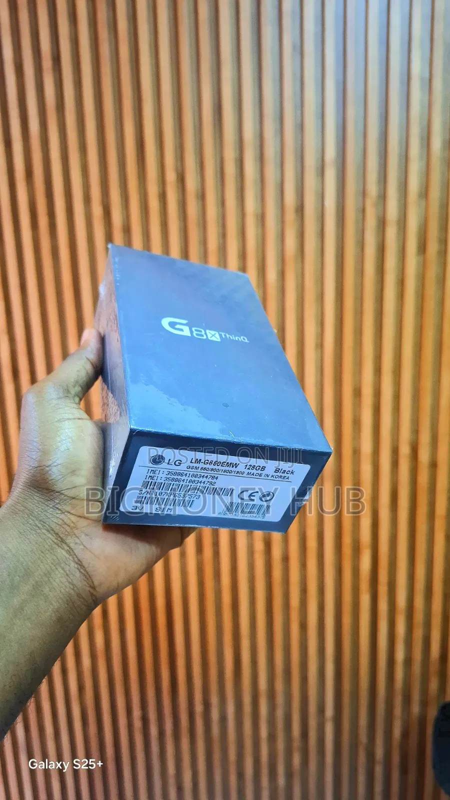 New LG G8X Thinq 128 GB Black