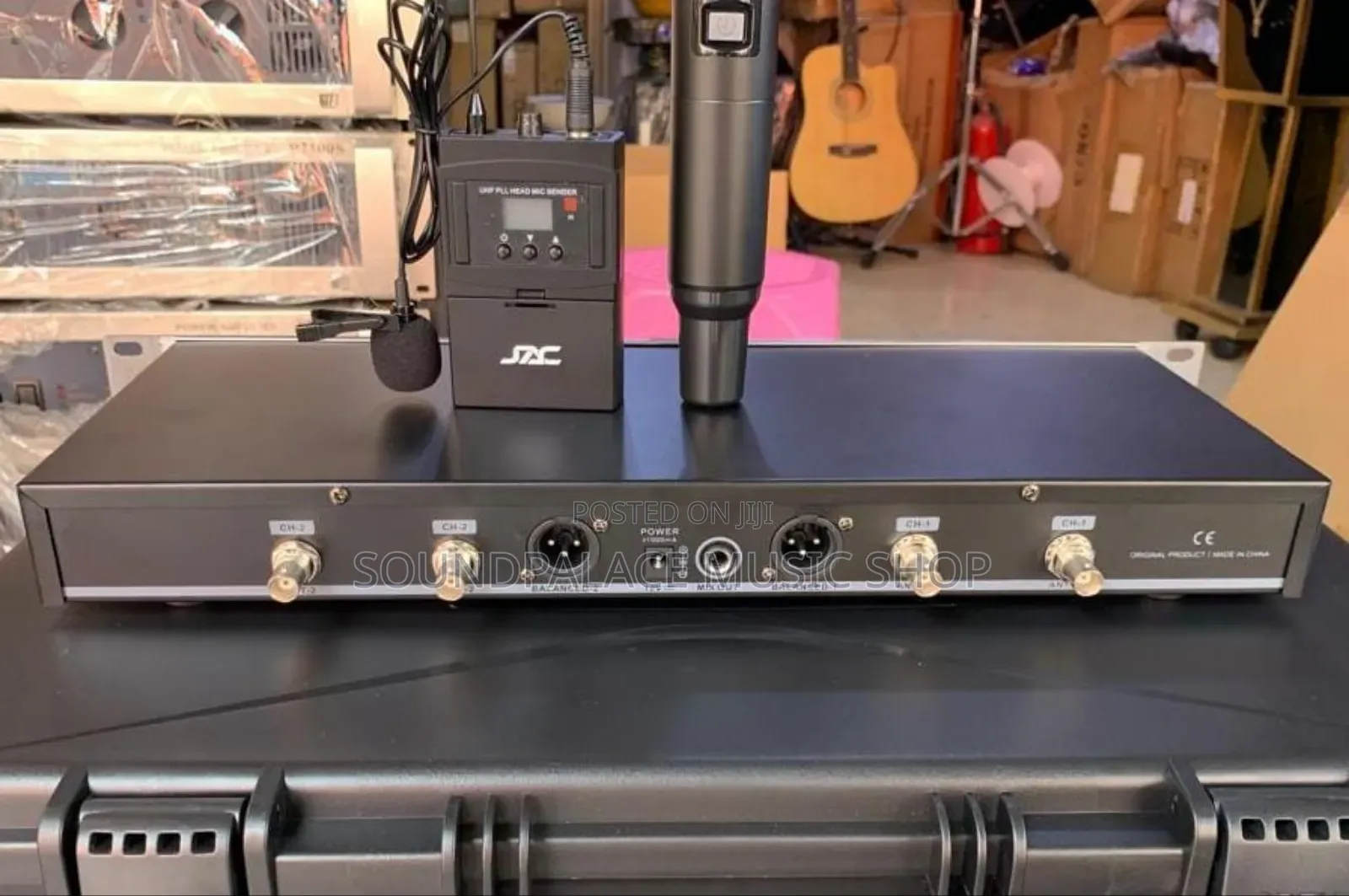 JAC MX500 Hand and Lapel Digital UHF Wireless Microphone