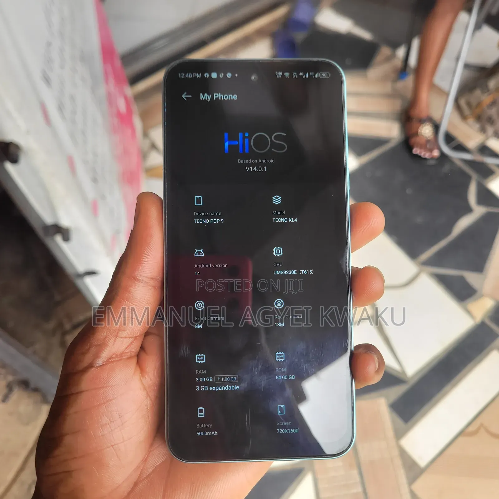 Tecno Pop 9 64 GB Green