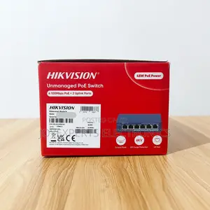 4 Port PoE Switch - Hikvision