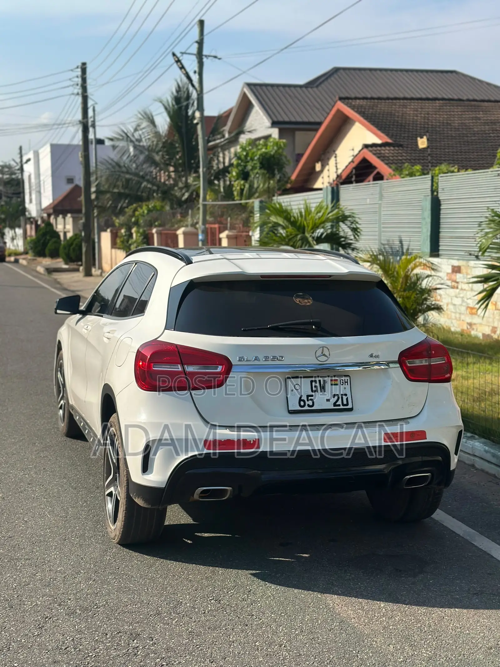 Mercedes-Benz GLA 250 2016 White