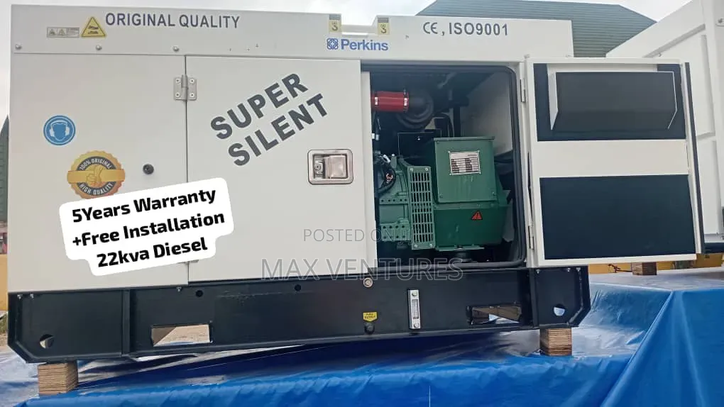 Perkins 22kVA Diesel Genset – Strong Power Output 22kVA