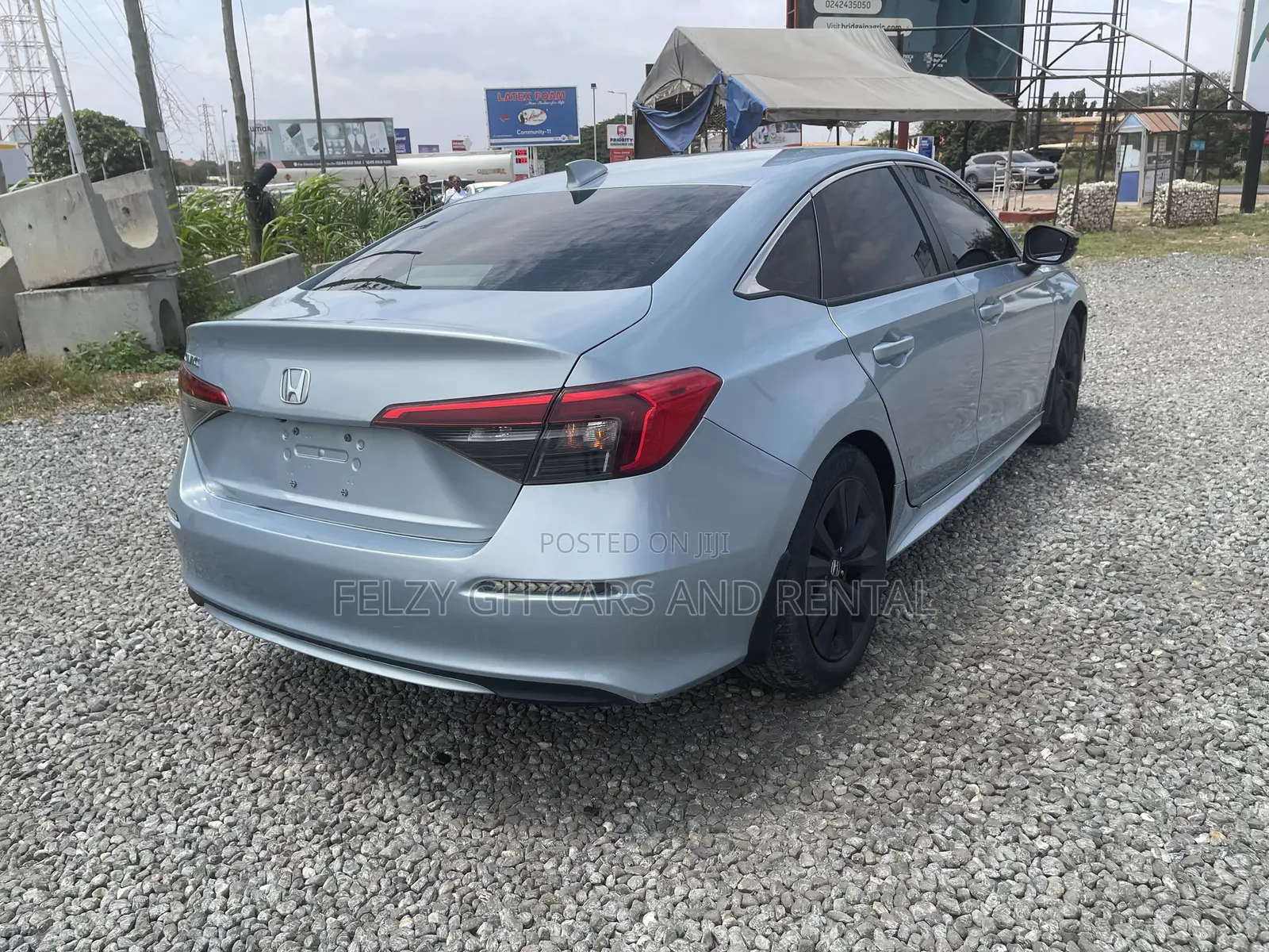 Honda Civic EX-L CVT w/o BSI 2023 Gray