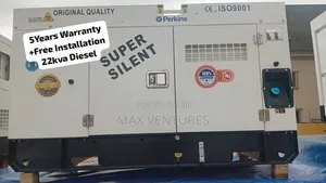 Buy Brand New Perkins 22kVA Diesel Generator Today 22kVA