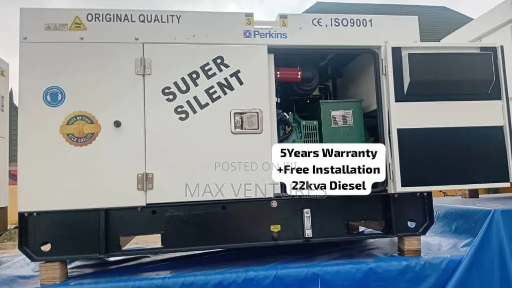 Perkins 22kVA Diesel Generator – Quality Power Solution 22kVA