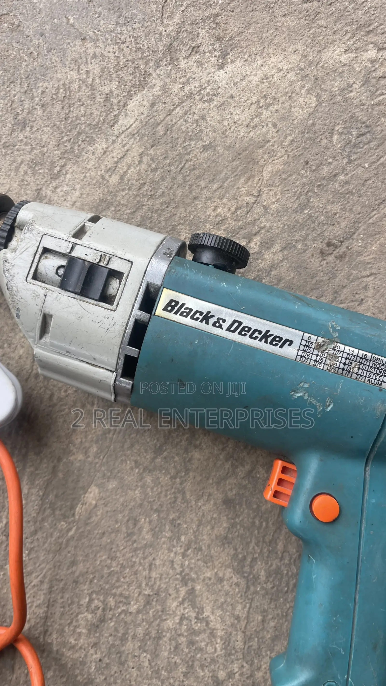 Black Decker Electric Power Drill 520W UK Used
