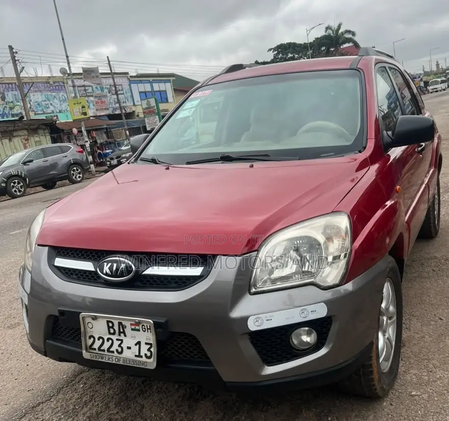 Kia Sportage 2.0L Automatic 2009 Red