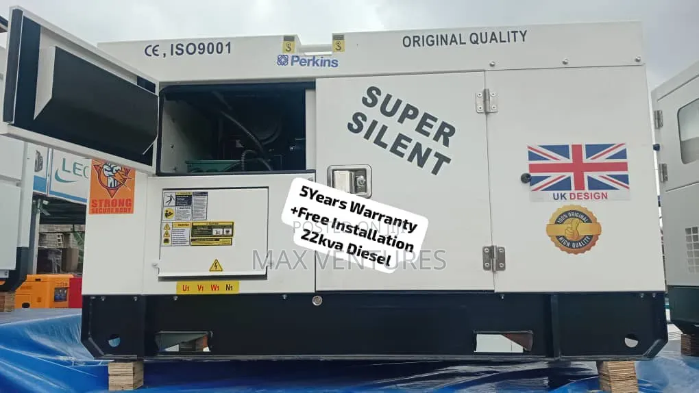Perkins 22kVA Diesel Generator – Dependable Backup