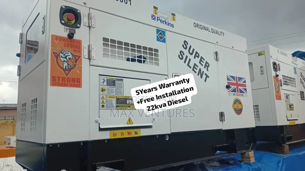 Perkins 22kVA Diesel Generator – Dependable Backup
