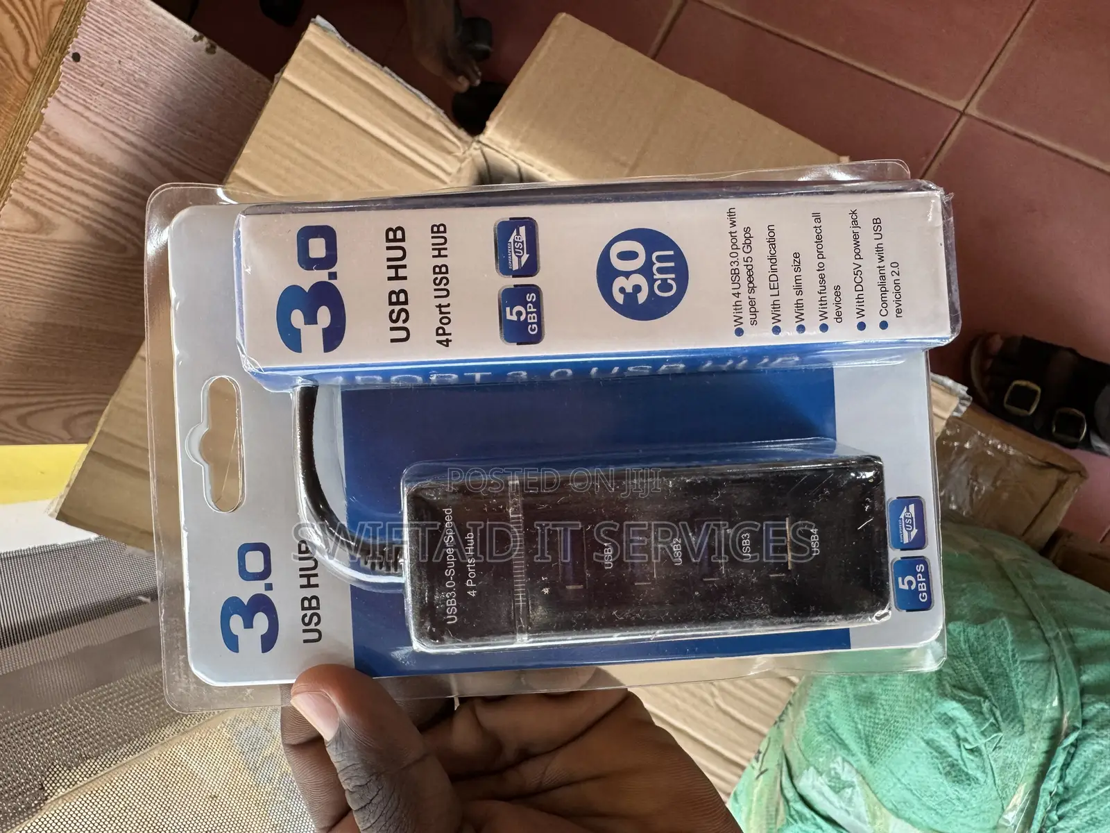 4 Port USB 3.0 Hub