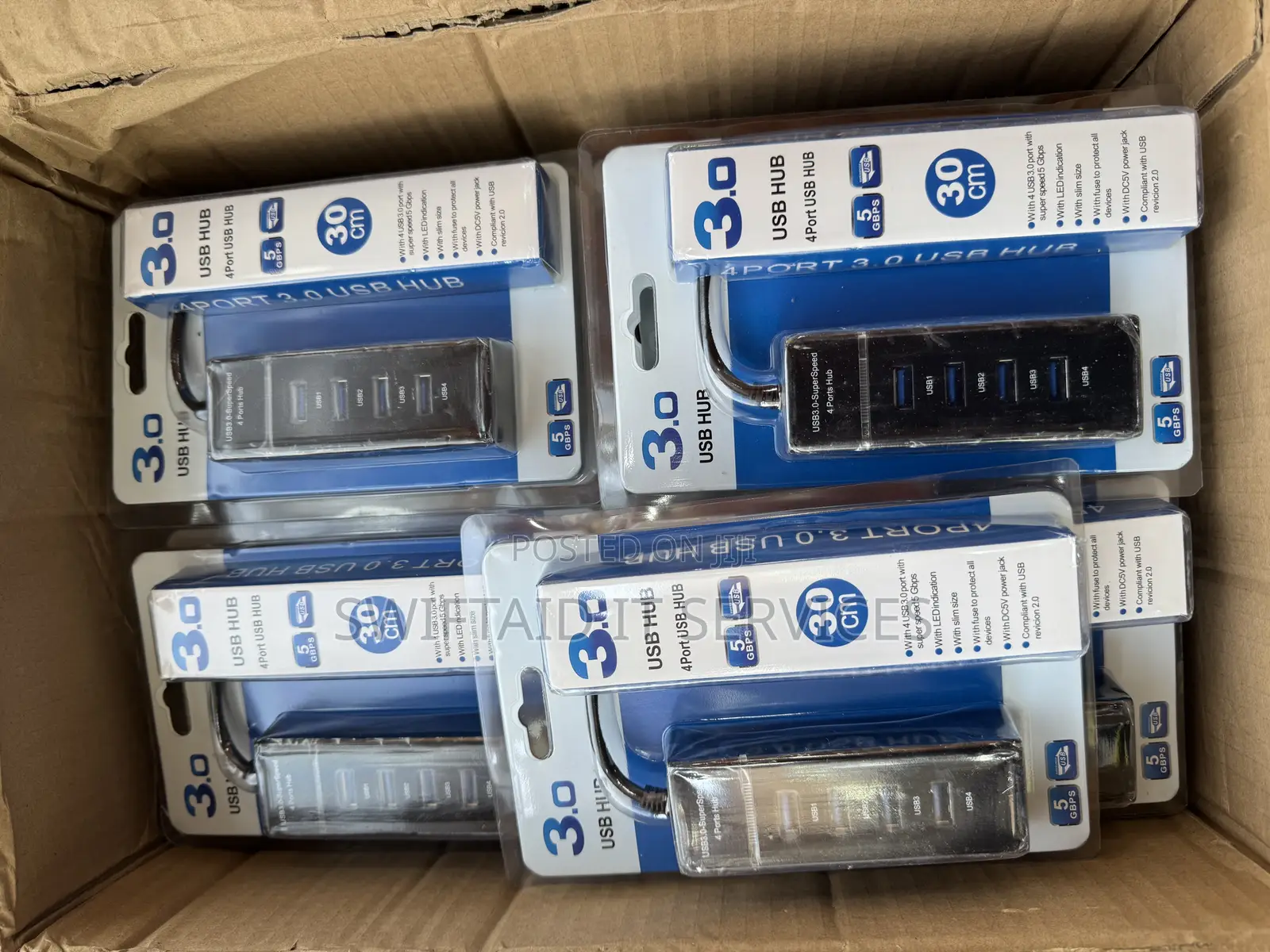 4 Port USB 3.0 Hub