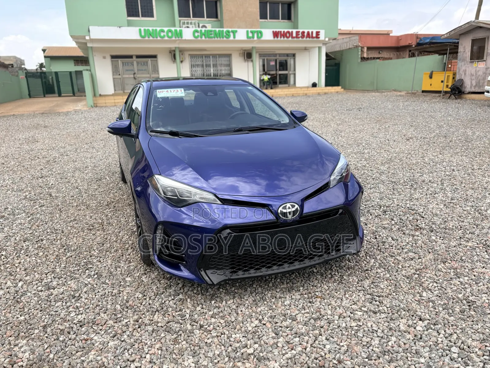 Toyota Corolla SE Special Edition 4dr Sedan (1.8L 4cyl CVT) 2017 Blue