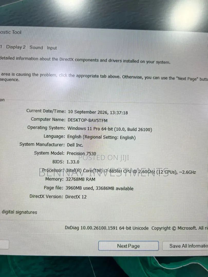 Laptop Dell Precision 7530 32GB Intel Core i7 HDD+SSD 512GB