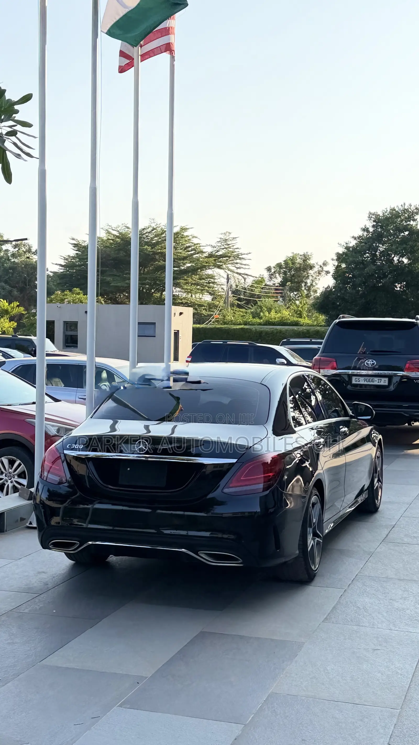 Mercedes-Benz C300 Base C300 AWD 4MATIC Sedan 2019 Black