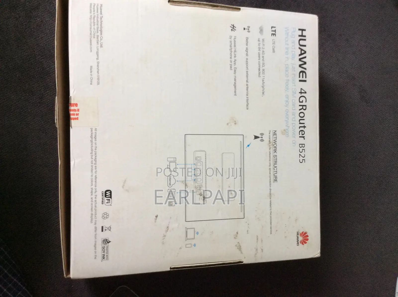 Huawei 4G Router B525 / LTE Cat6 | WiFi 2.2G and 5G (64 USERS)