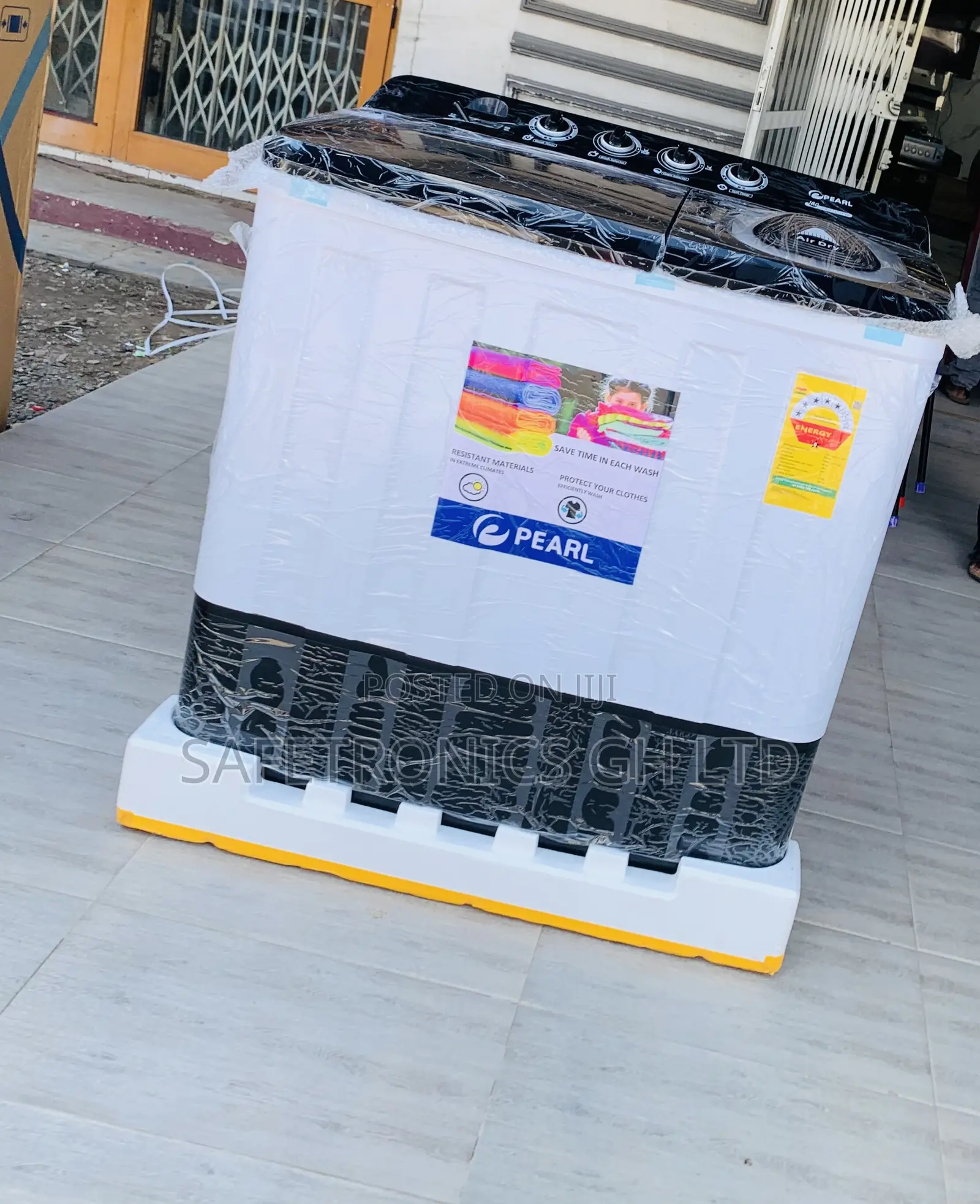 Valuable Pearl Semiautomatic 18kg WM TopLod Twintub Washer