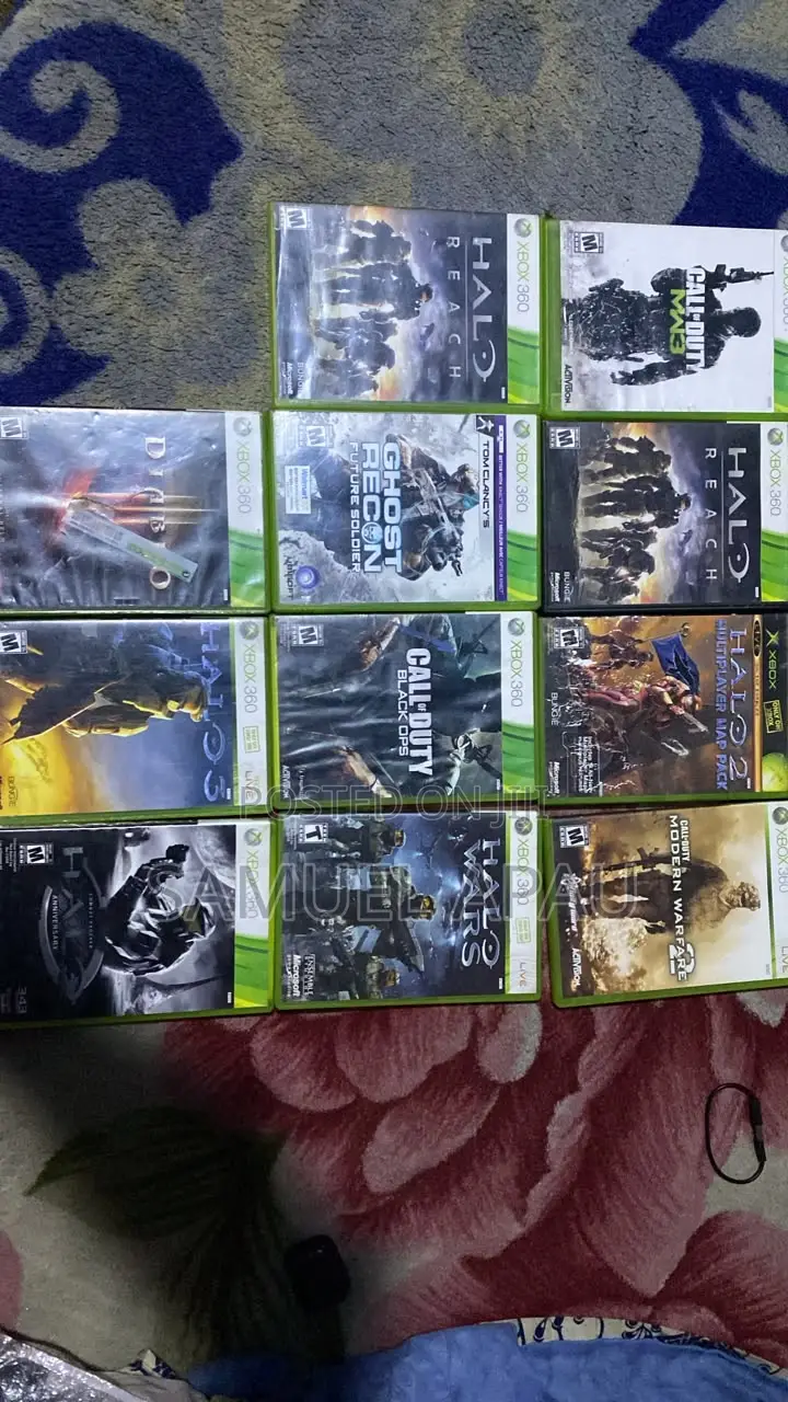 Xbox 360 With Games