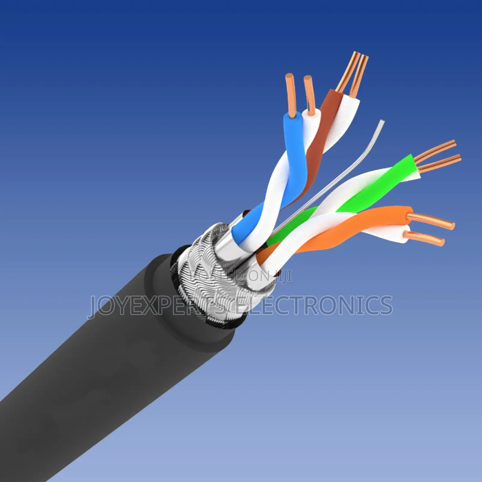 High Performance 305m Cat6 SFTP Double Coated Ethernet Cable