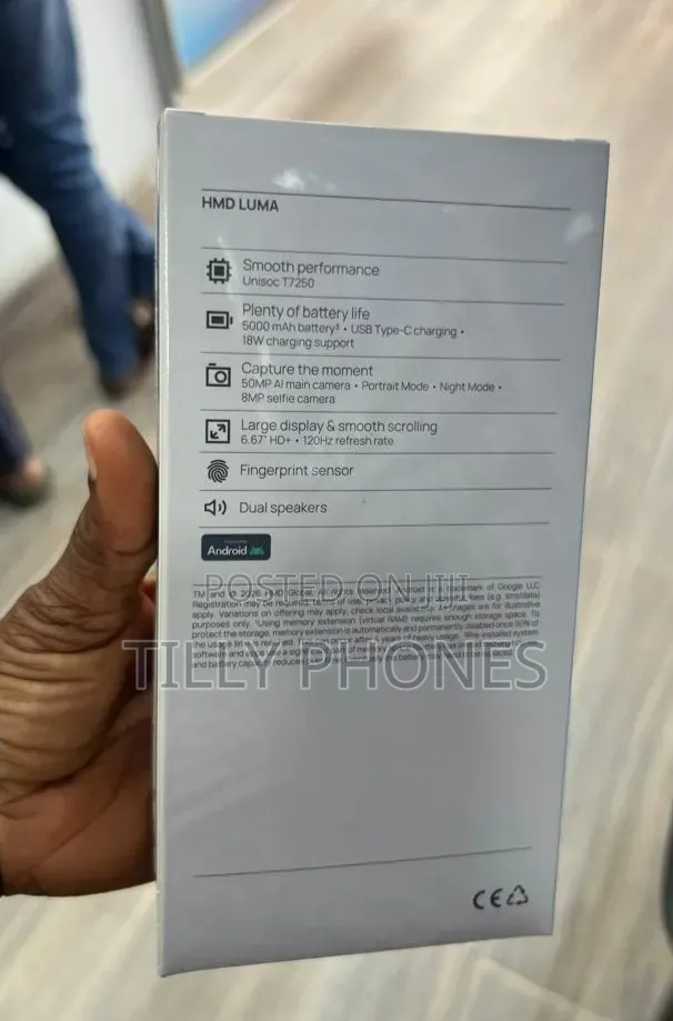 New HMD Pulse 2 Pro 128 GB Gray