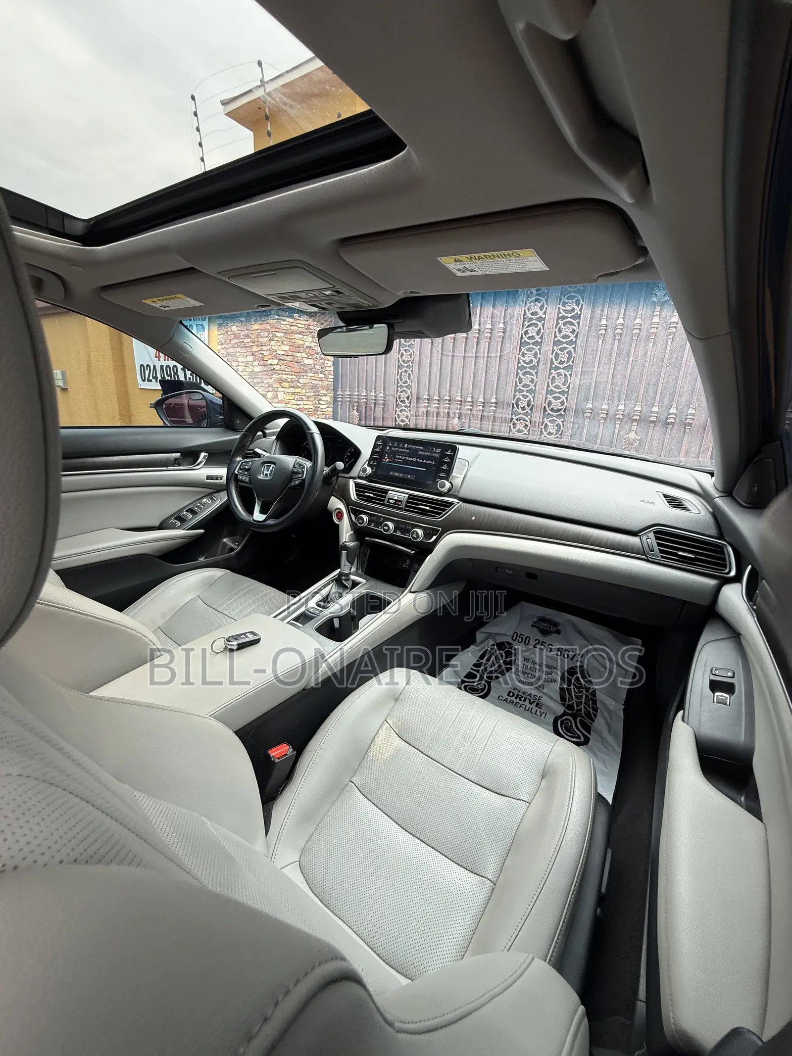 Honda Accord Touring 2018 Blue