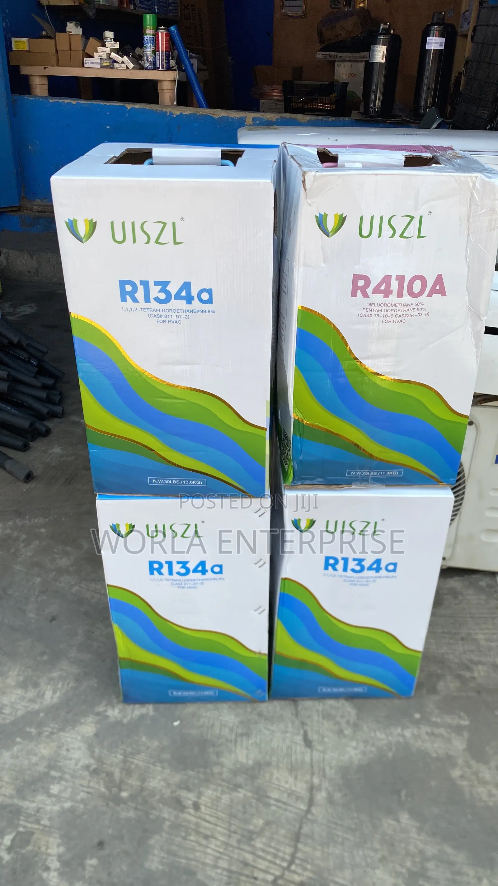 Fridge and AC Gas Cylinders