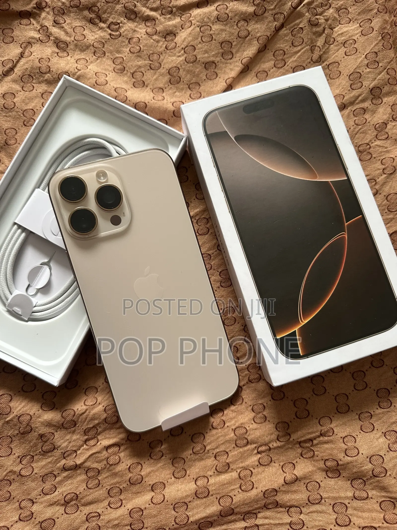 New Apple iPhone 16 Pro Max 256 GB Gold