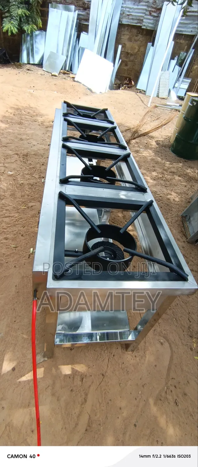 4 in 1 All Stainless Stove