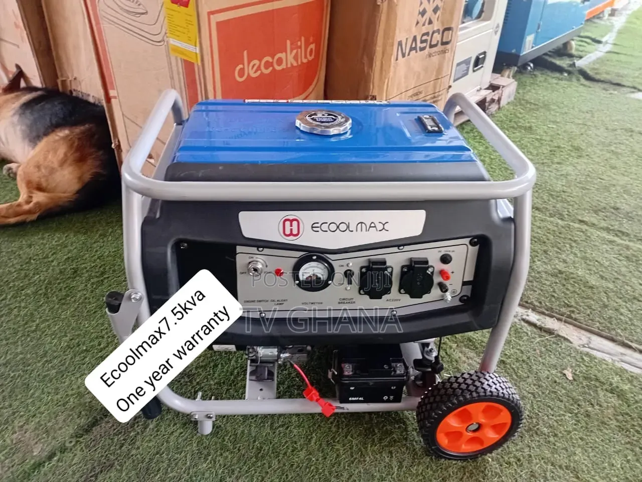 Ecoolmax 7.5KVA Petrol Generator – Powerful, Reliable Affordable7.5