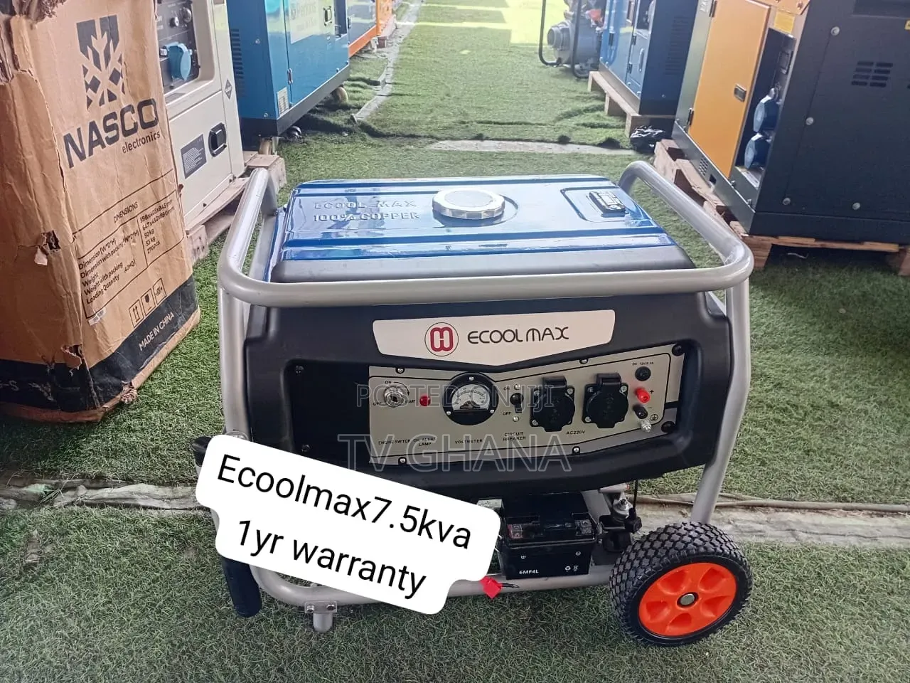 Ecoolmax 7.5KVA Generator – Strong Petrol Genset With Excellent Output