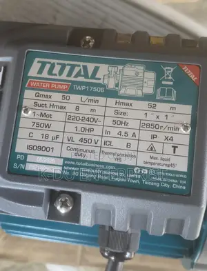 Total Water Pump 1.0hp