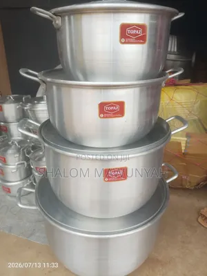 4set Jumbo Size Aluminium Silvers
