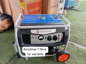 Ecoolmax 7.5KVA Petrol Genset – Powerful Reliable Electricity 7.5kva