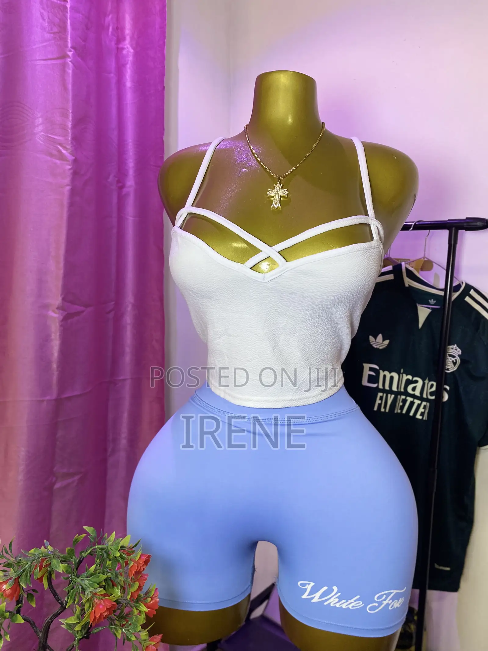 Sexy Biker Shorts and Crop Tops(combo)