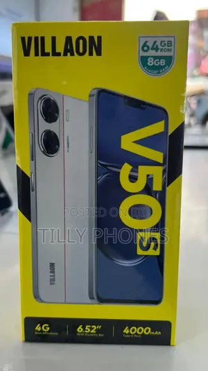 New Villaon V50s 64 GB Black