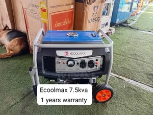 Ecoolmax 7.5KVA Genset – Premium Quality Petrol G