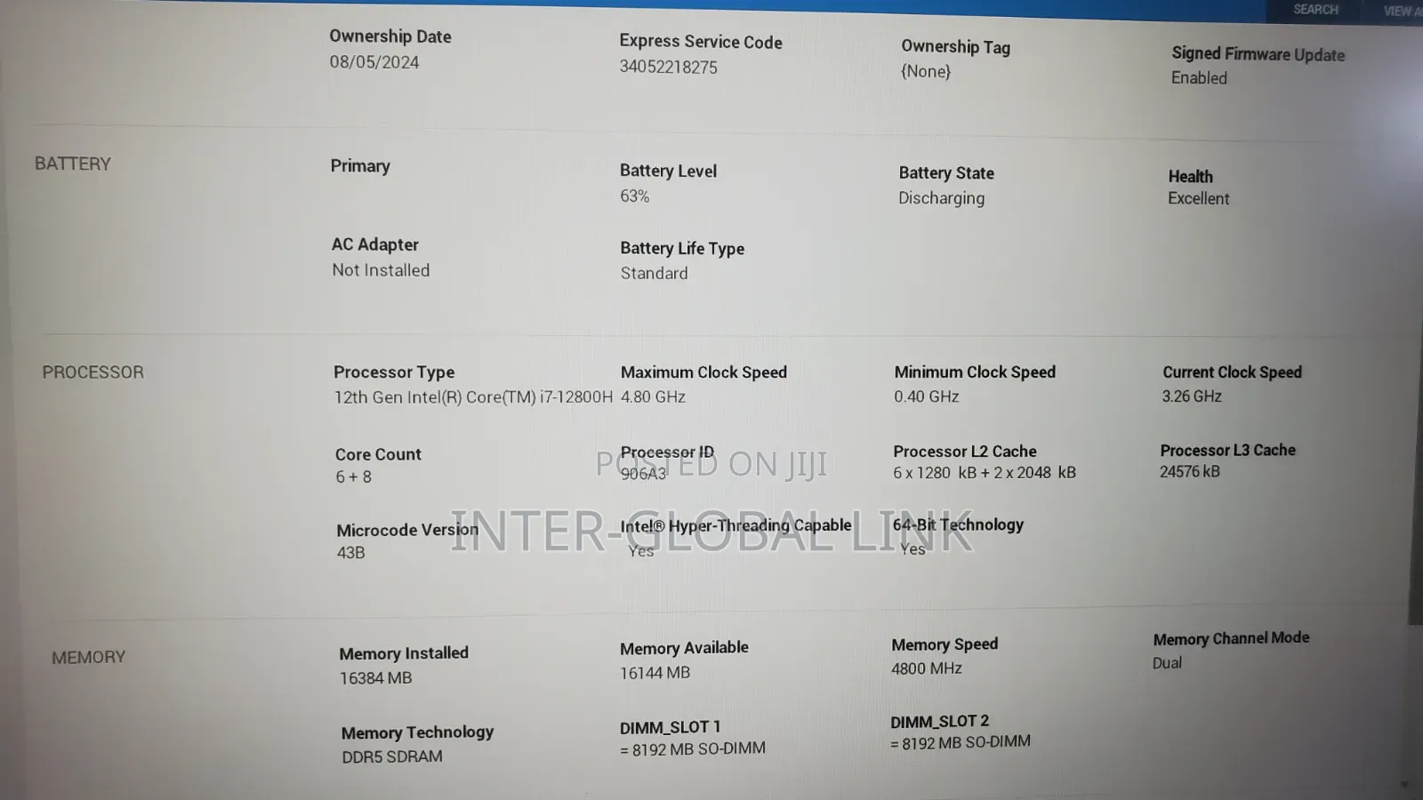 Laptop Dell Precision 3571 16GB Intel Core i7 SSHD+SSD 512GB