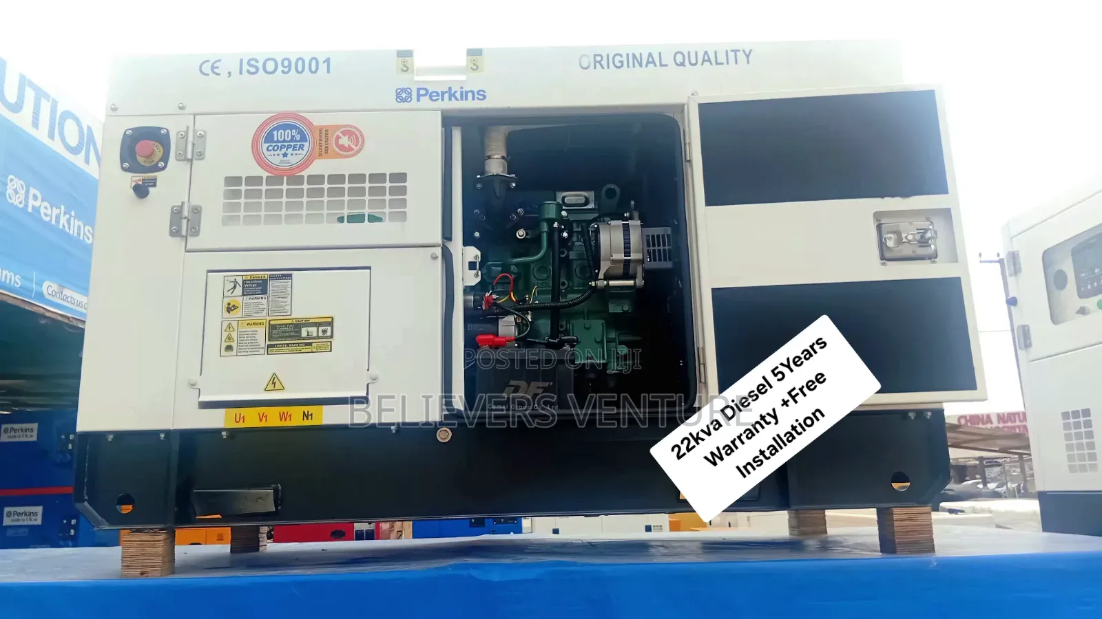Perkins 22kVA Diesel Generator – Your Trusted Power Partner