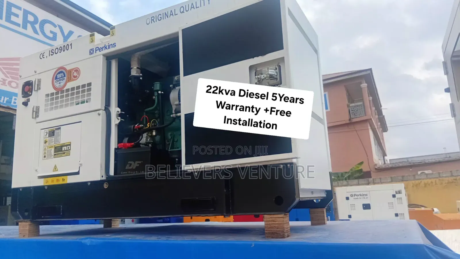 Perkins 22kVA Diesel Generator – Premium Power That Performs