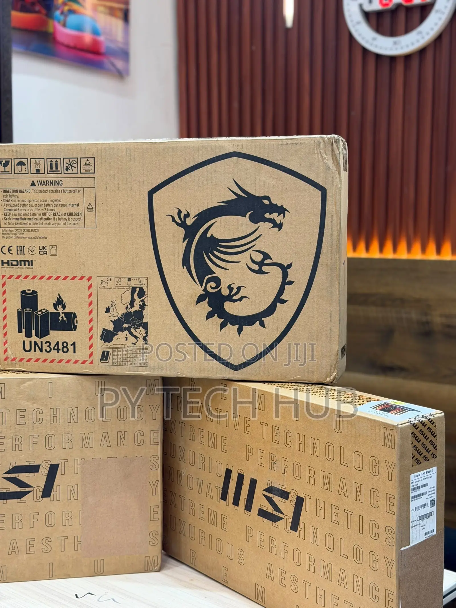 New Laptop MSI Cyborg 15 16GB Intel Core 5 SSD 512GB