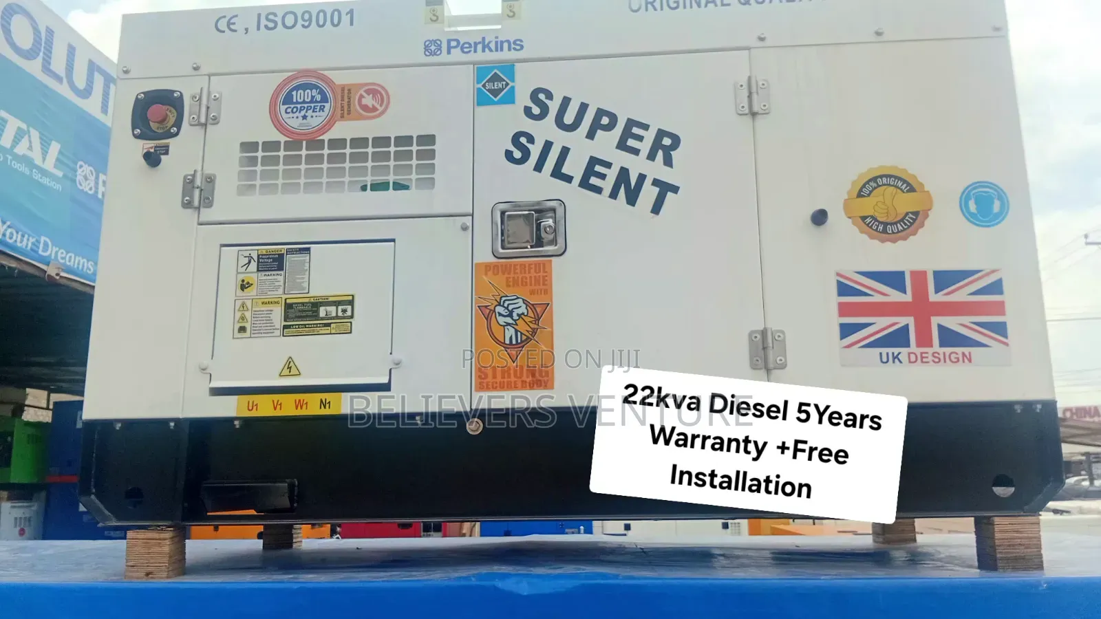 Perkins 22kVA Generator – Powerful, Reliable Efficient