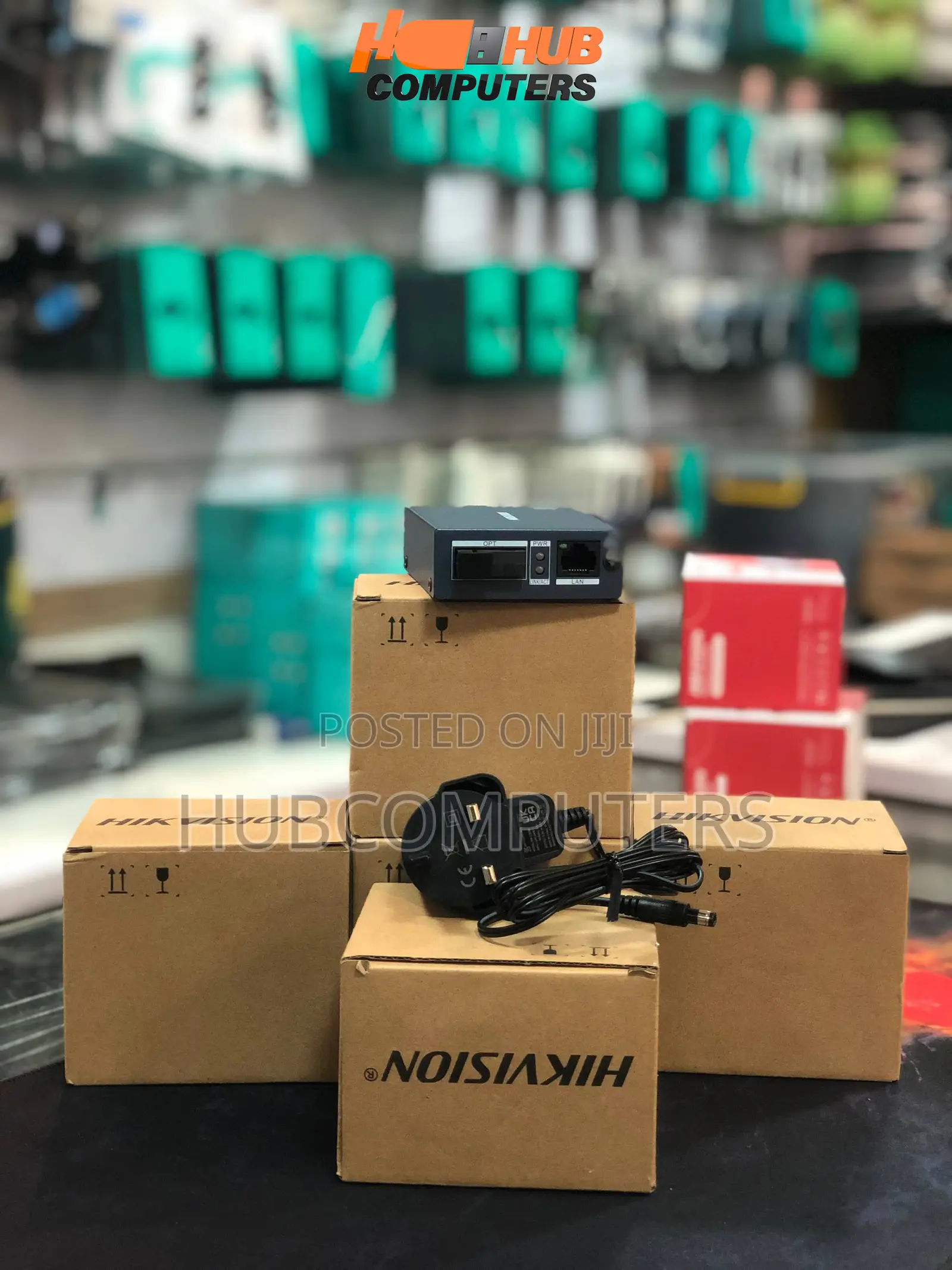 Hikvision Ds-3d501t-3 3km Gigabit Fiber Transceiver