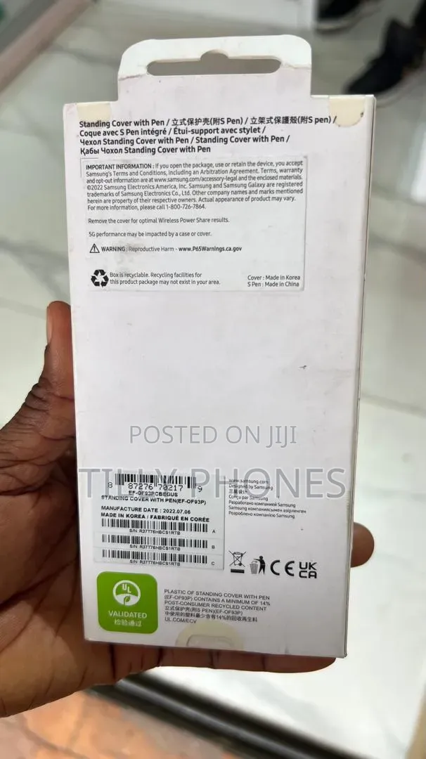 Galaxy Z Fold 4 Standing Cover With Pen