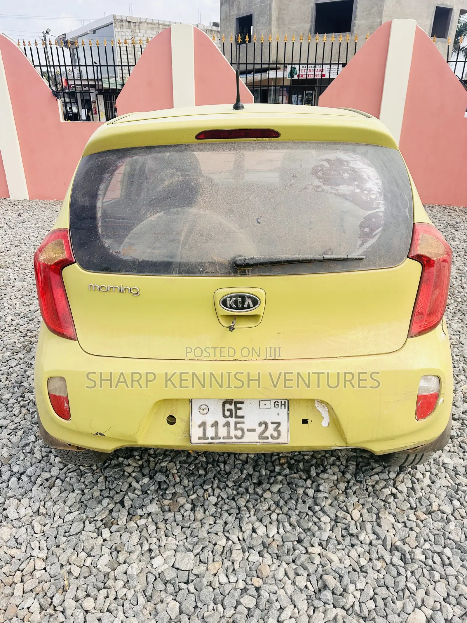 Kia Morning 2012 Yellow