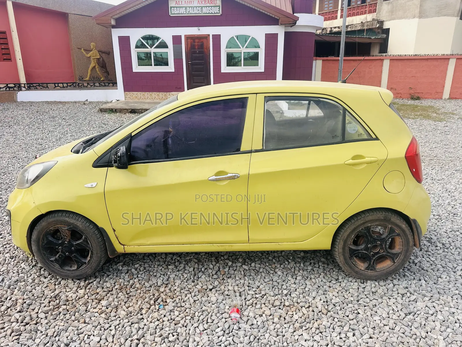 Kia Morning 2012 Yellow