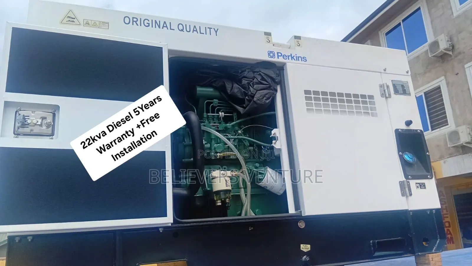 Perkins 22kVA Genset – Heavy-Duty Power for Every Demand