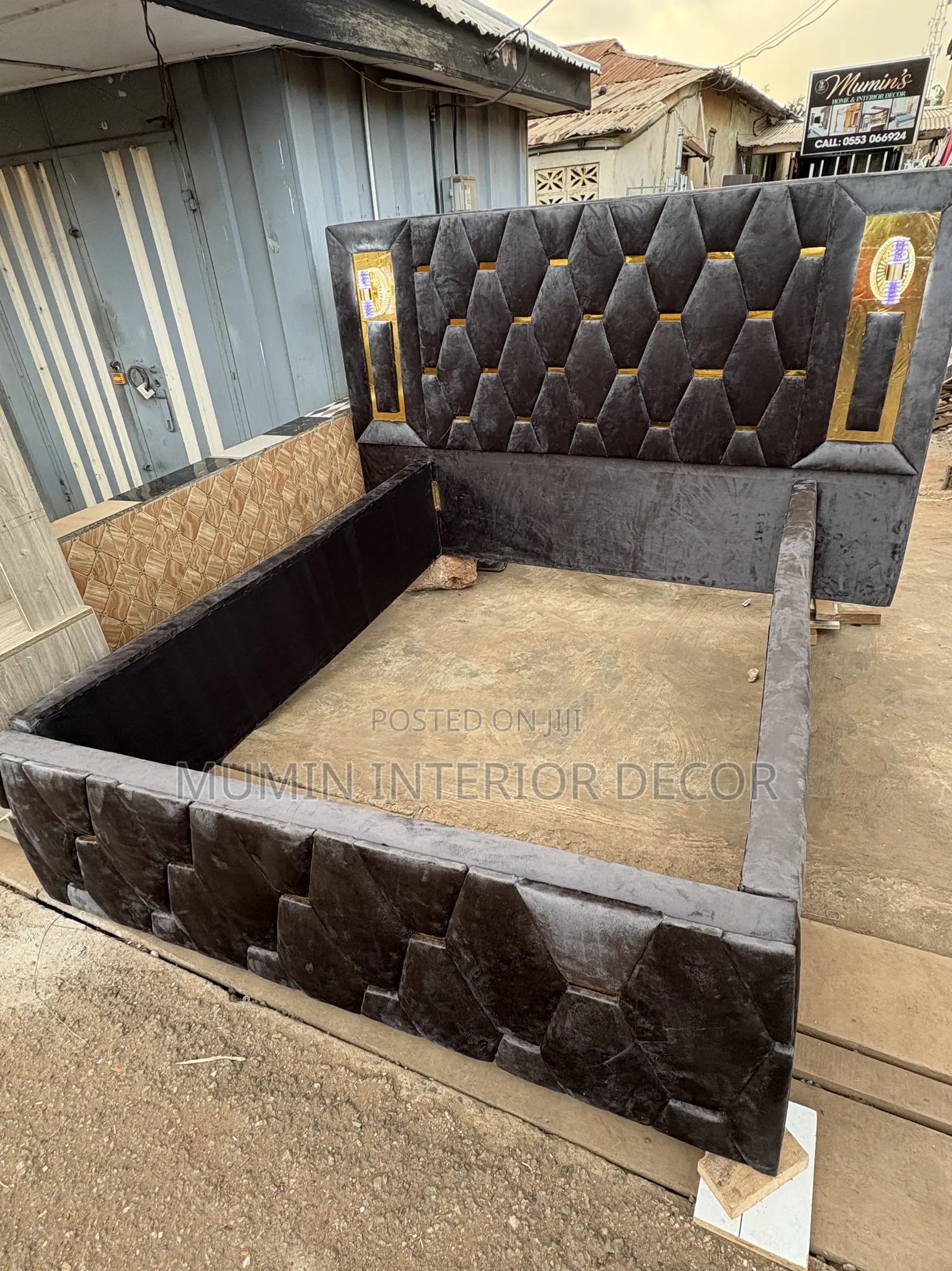 Bed With Side Light
