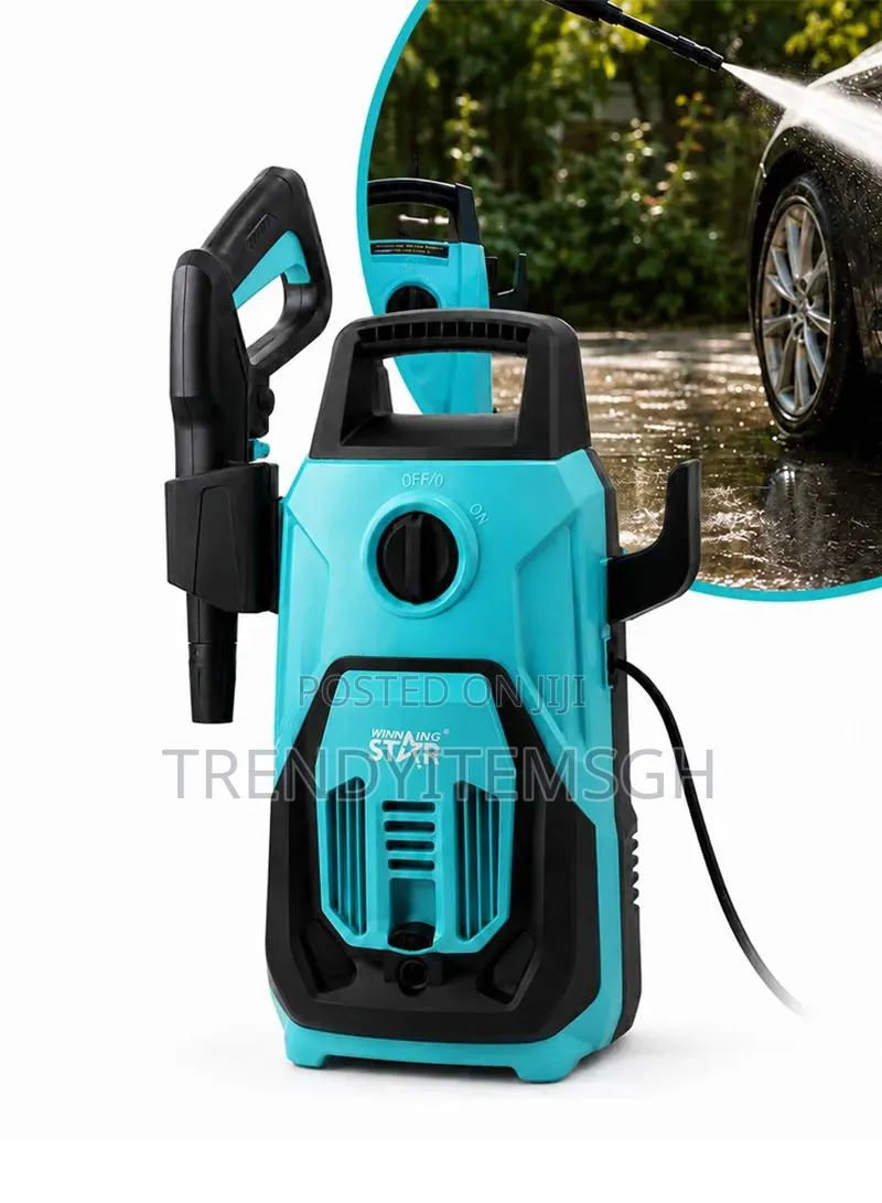 1200W Winning Star Electric Pressure Washer With 90-Bar Pressure